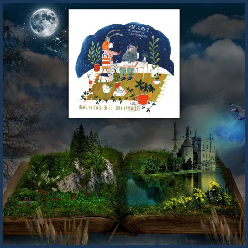 Boek Haas Halfweg en het Boek van Alles van Marc Terreur.
