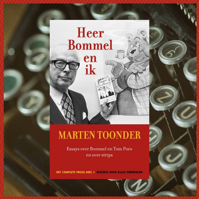 Boek Heer Bommel en ik van Marten Toonder.