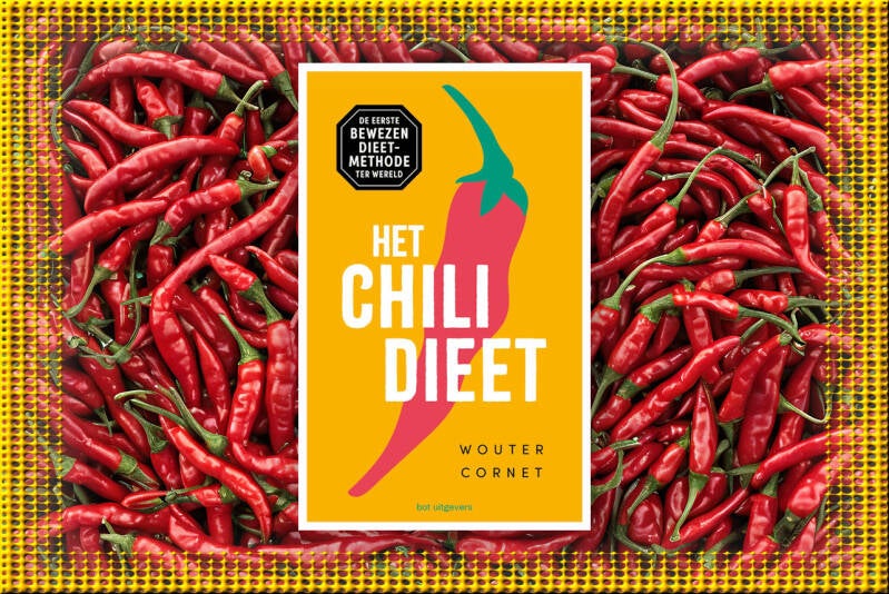 Boek Het Chili-dieet van Wouter Cornet.