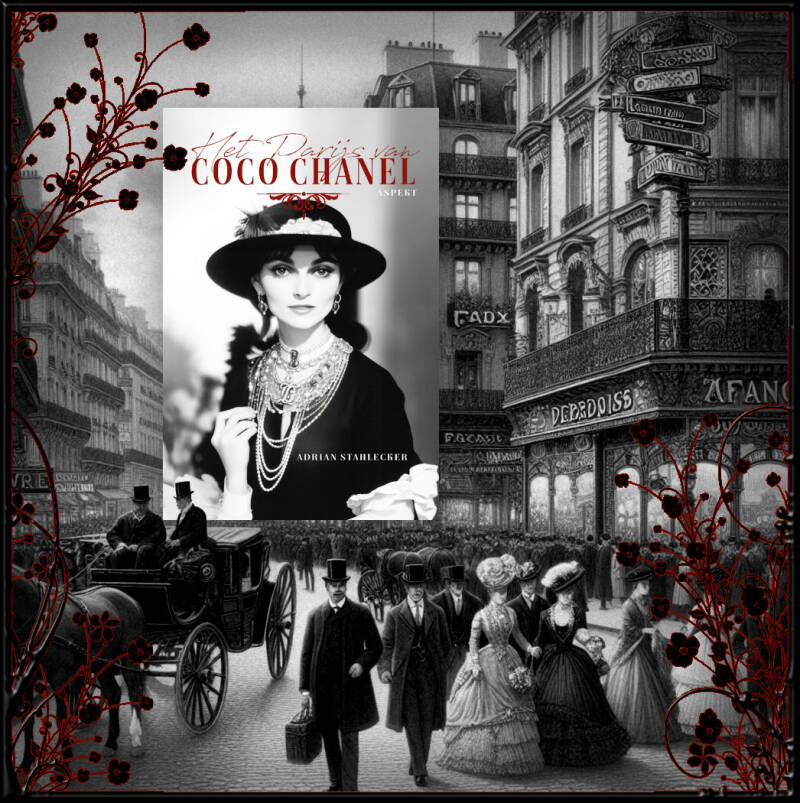 Boek Het Parijs van Coco Chanel van Adrian Stahlecker.