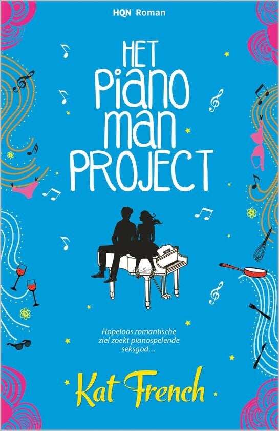 Boek Het pianomanproject van Kat French.