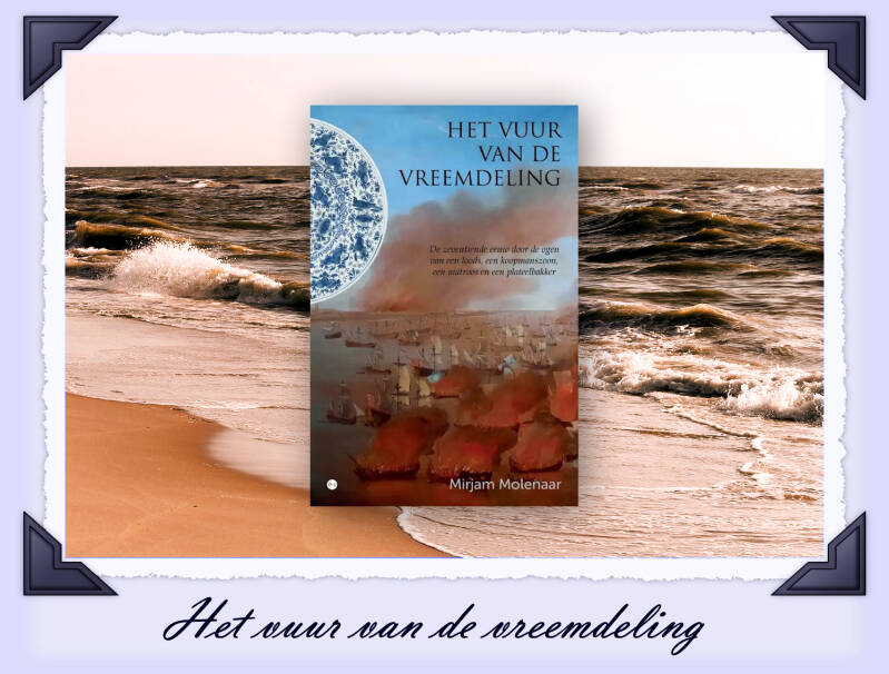 Boek Het vuur van de vreemdeling van Mirjam Molenaar.