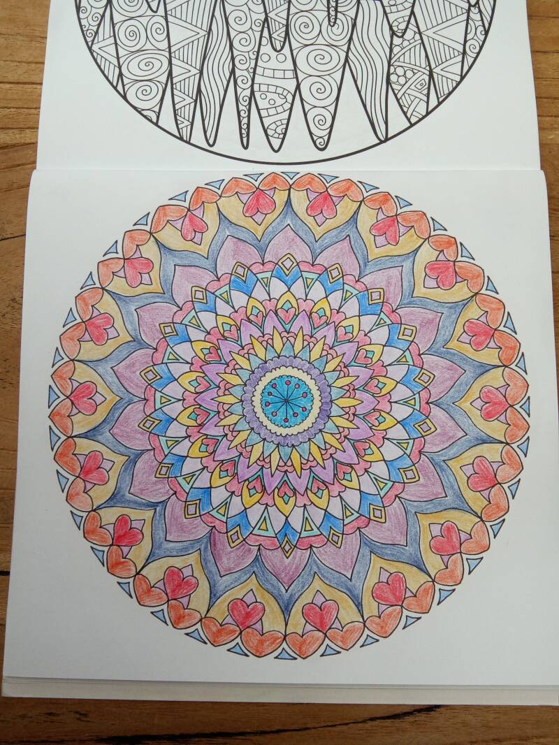 Mandala uit Mandala fun.