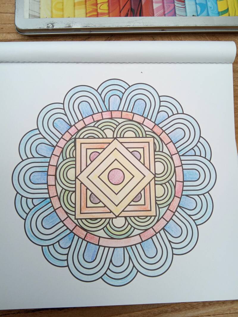 Mandala uit Mandala de mooiste ontwerpen van Denksport.