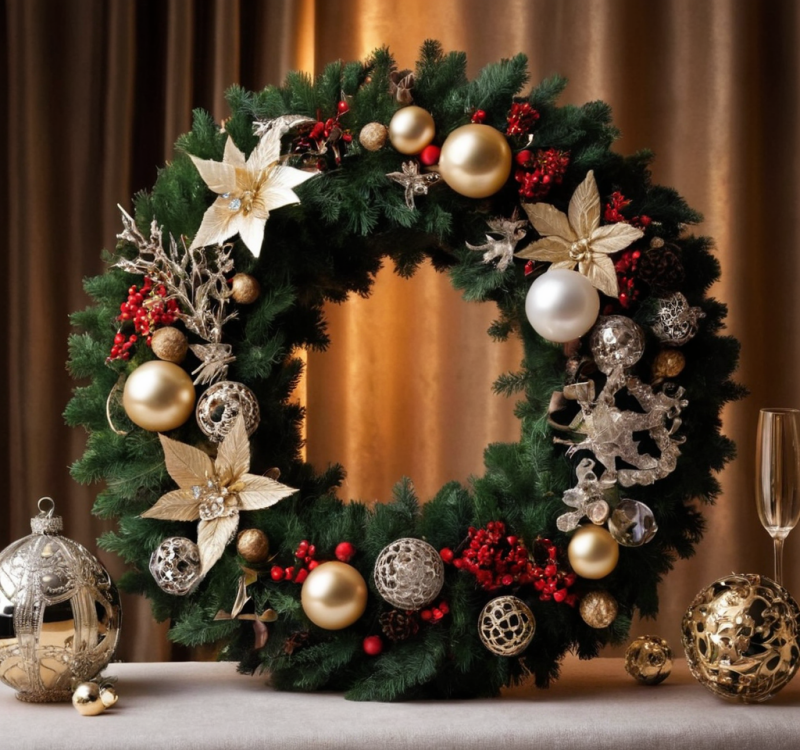 Kerstkrans.
