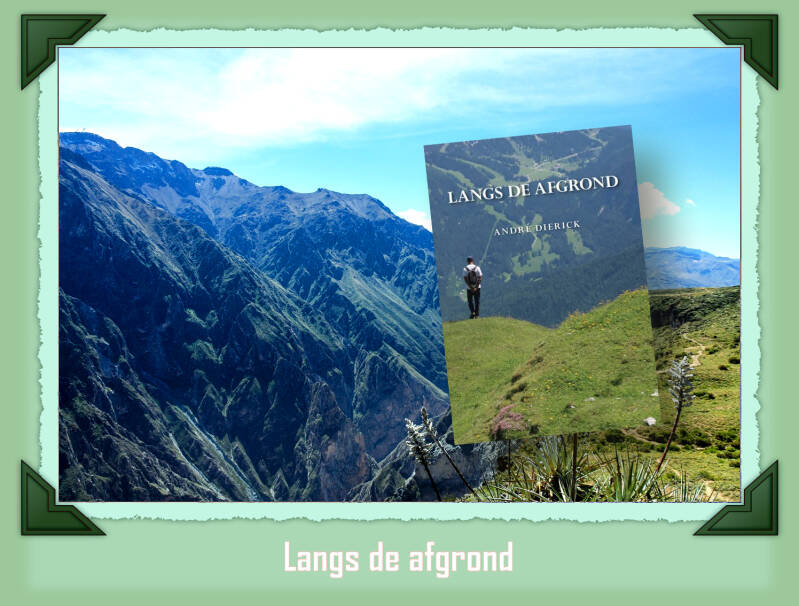 Boek Langs de afgrond van André Dierick.