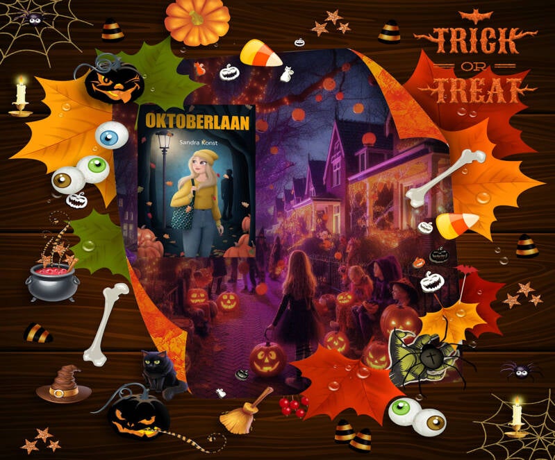 Boek Oktoberlaan van Sandra Konst.