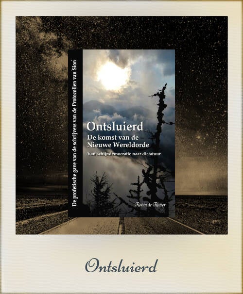 Boek Ontsluierd van Robin de Ruiter.