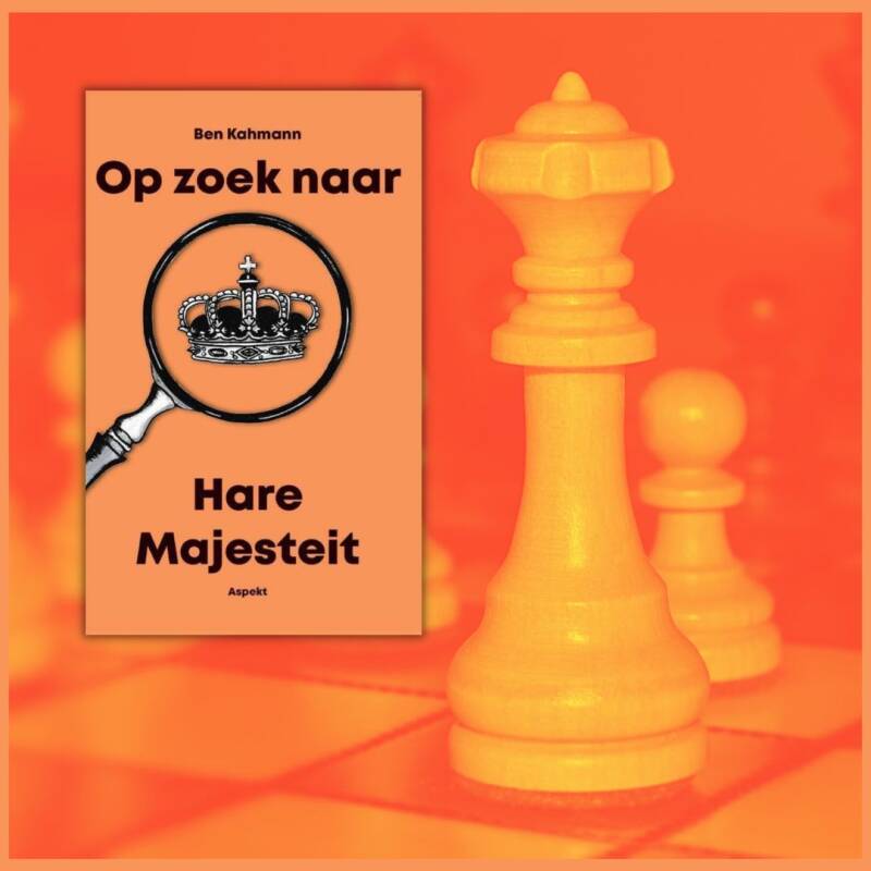 Boek Op zoek naar Hare Majesteit van Ben Kahmann.