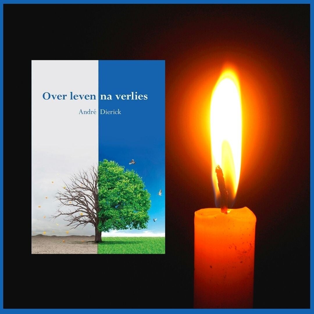 Boek Over leven na verlies van André Dierick.