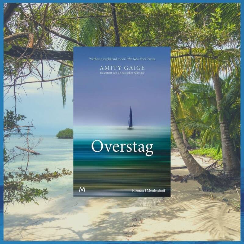 Boek Overstag van Amity Gaige.