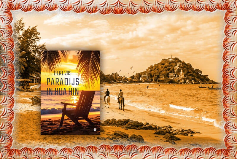 Boek Paradijs in Hua Hin van Bert Vos.