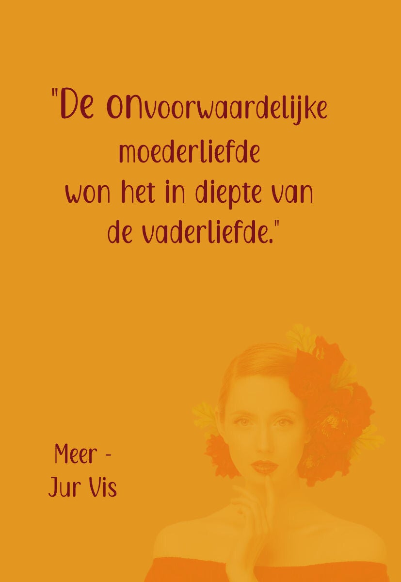 Quote uit Meer van Jur Vis.