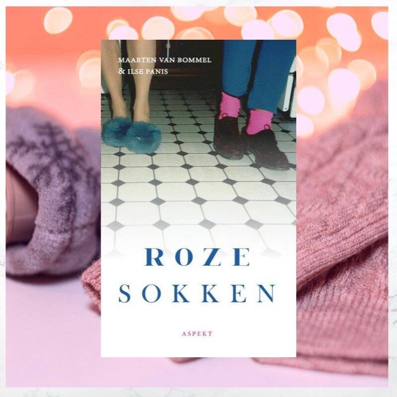 Boek Roze sokken van Maarten van Bommel & Ilse Panis.