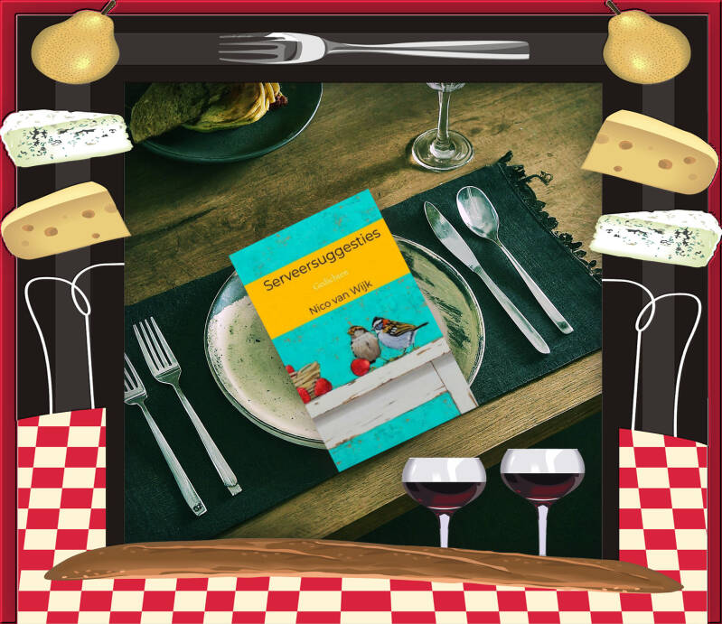 Boek Serveersuggesties van Nico van Wijk.