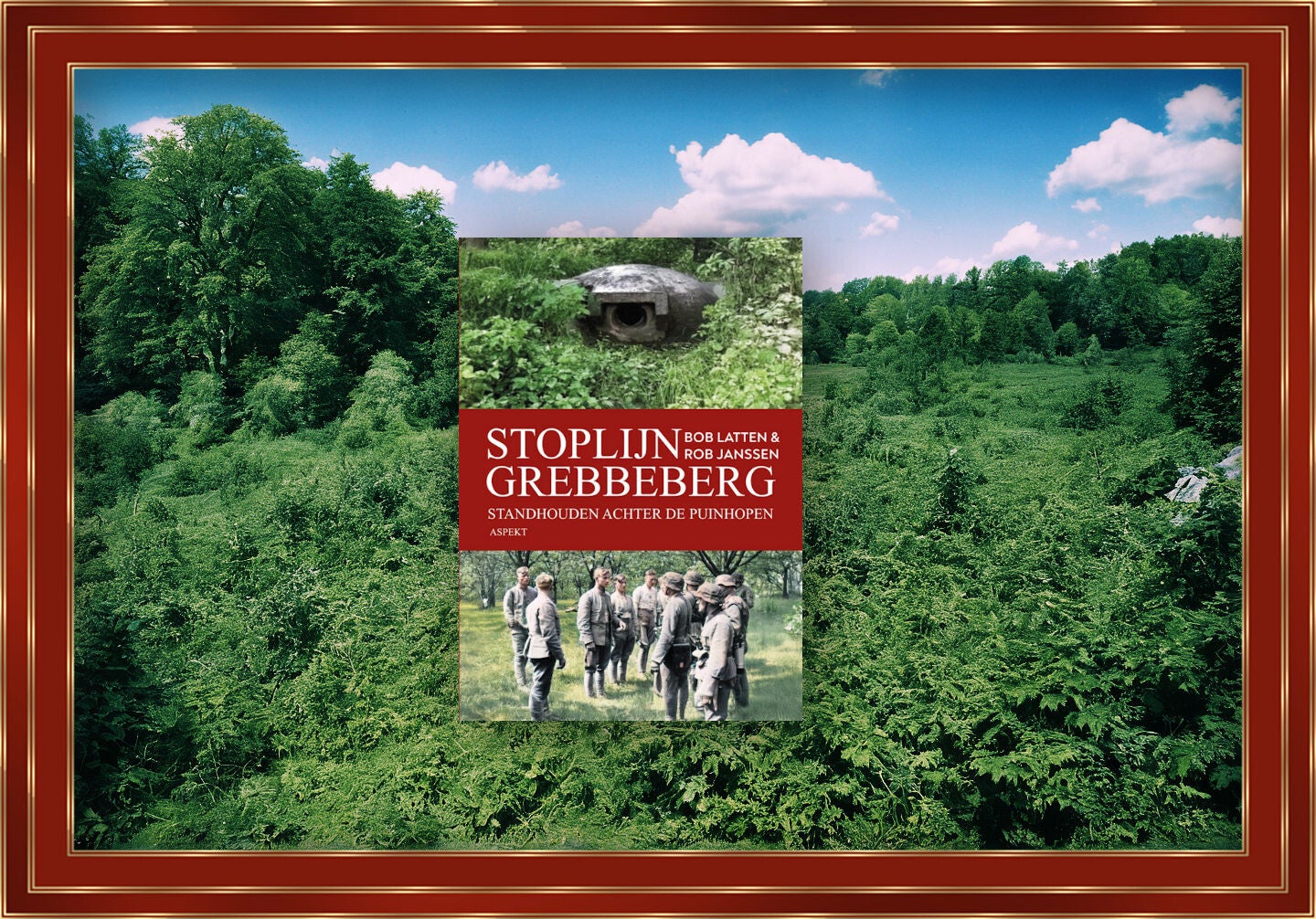 Boek Stoplijn Grebbeberg van Bob Latten & Rob Janssen.
