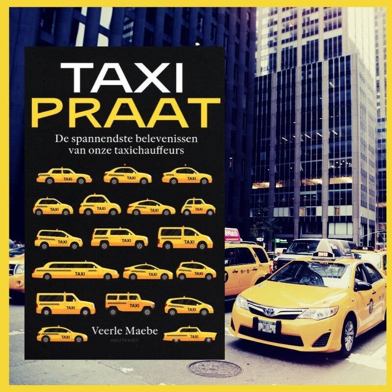 Boek Taxipraat van Veerle Maebe.