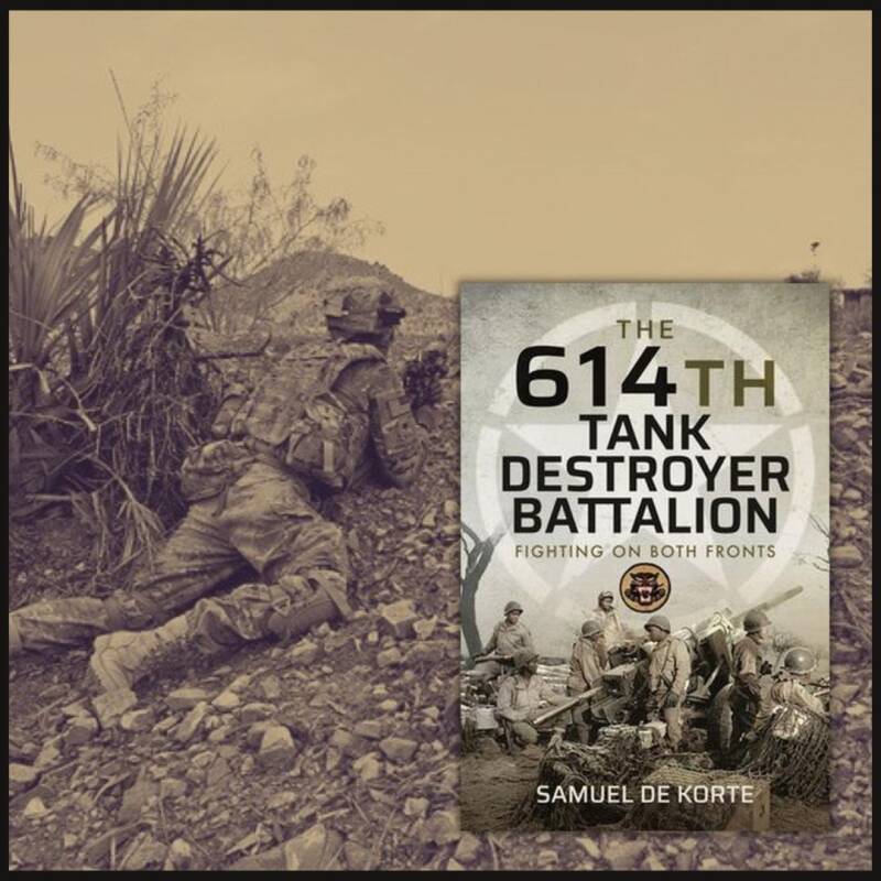 Boek The 614th tank destroyer battalion van Samuel de Korte.