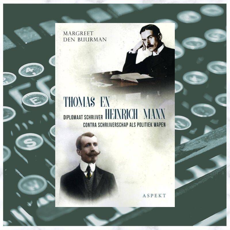Boek Thomas en Heinrich Mann van Margreet den Buurman.