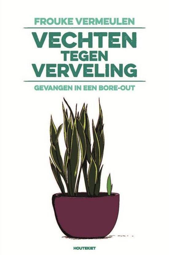 Boek Vechten tegen verveling van Frouke Vermeulen.
