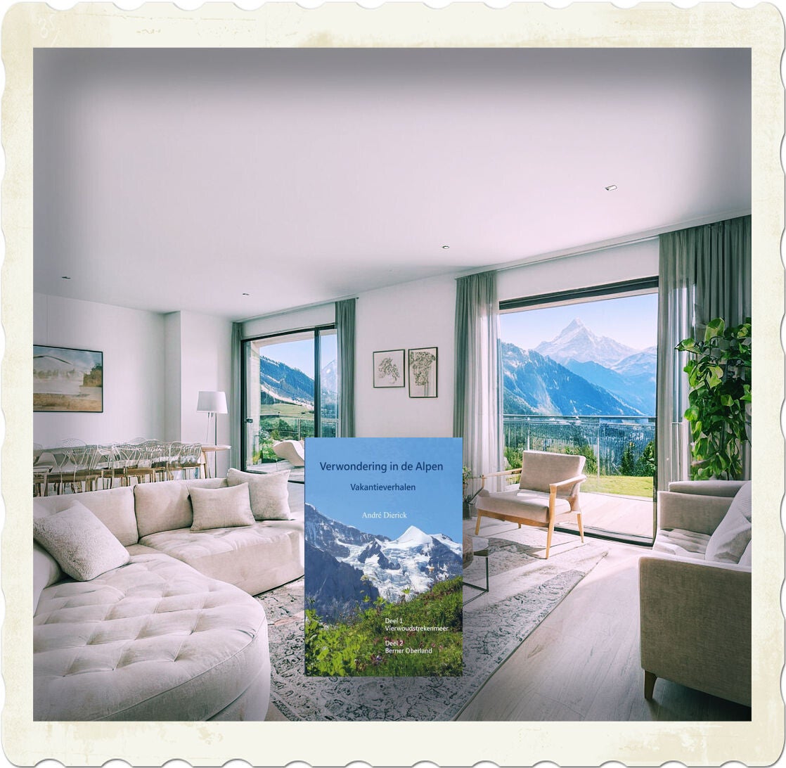 Boek Verwondering in de Alpen van André Dierick.