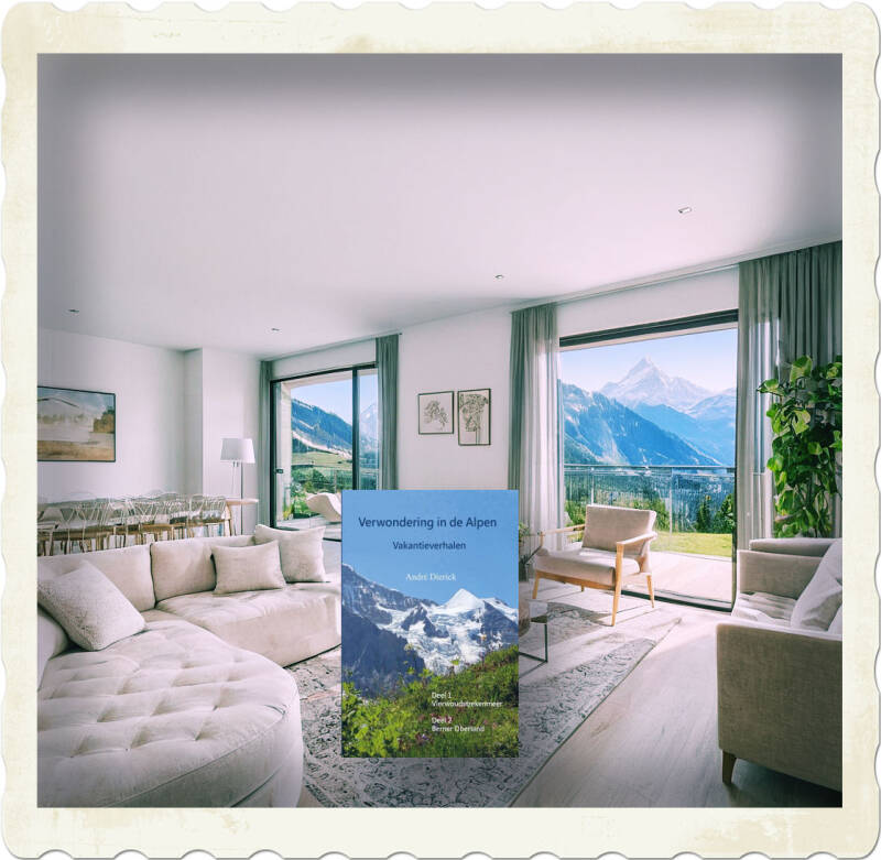 Boek Verwondering in de Alpen van André Dierick.