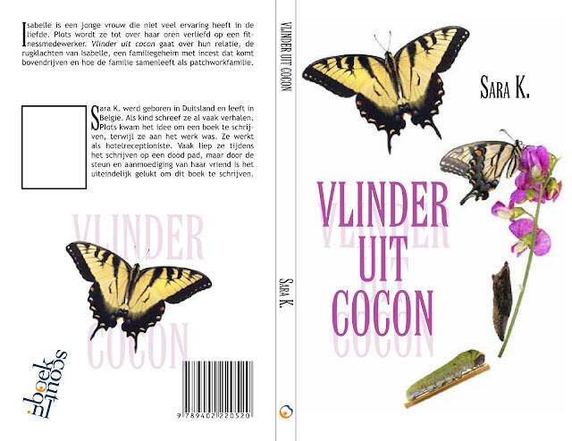 Boek Vlinder uit cocon van Sara Knockaert.