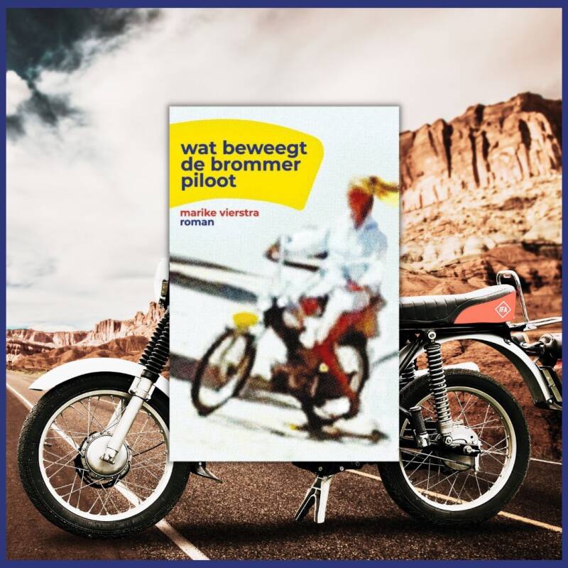 Boek Wat beweegt de brommerpiloot van Marike Vierstra.