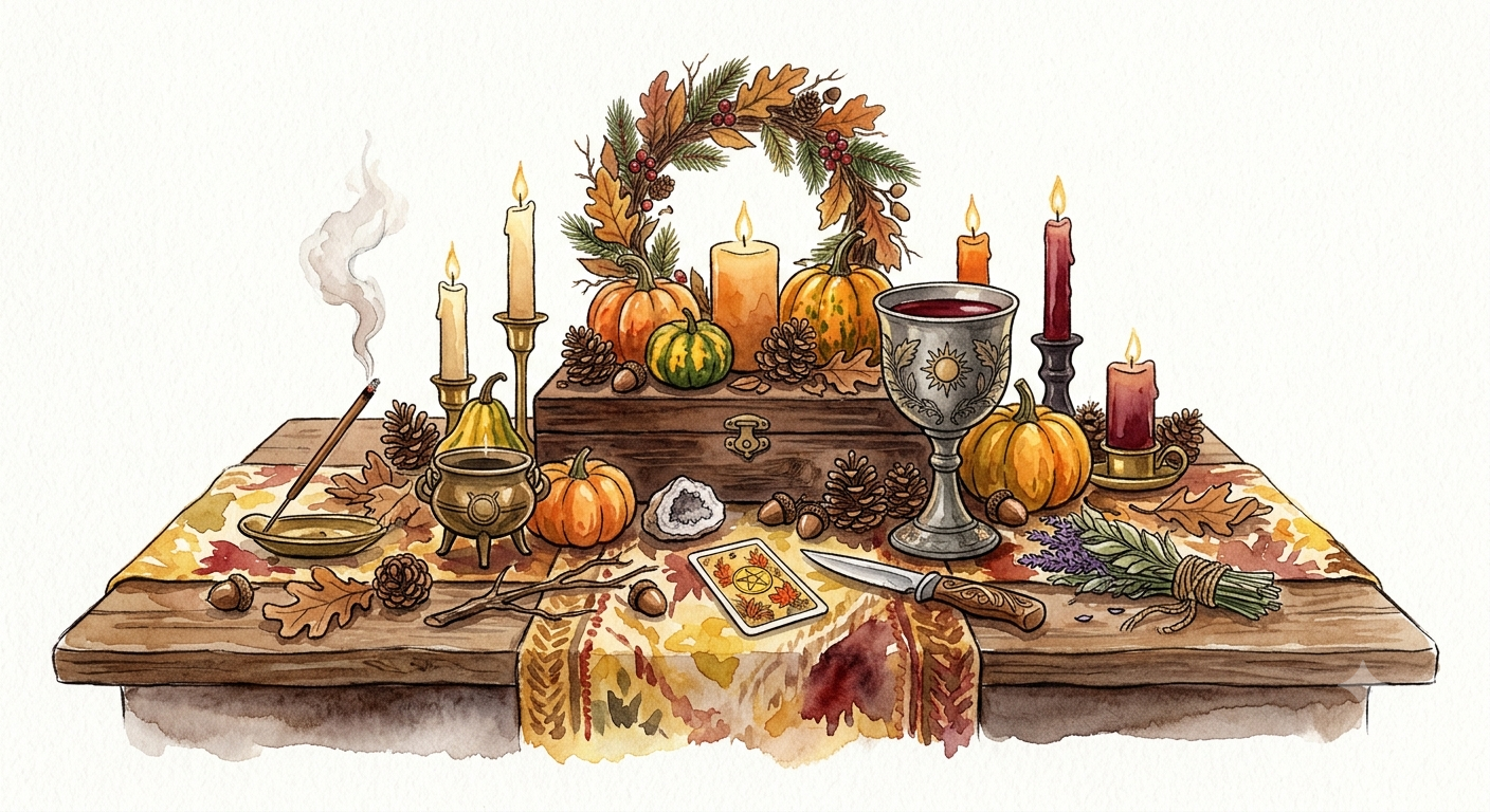 Praktisch Mabon vieren