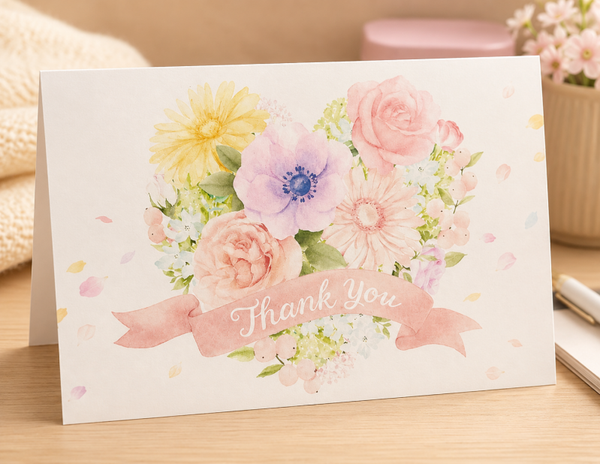 Dankeskarte „Thank You“