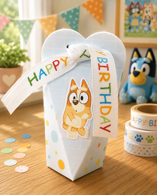 💙 Bingo Geschenktüte – Happy Birthday