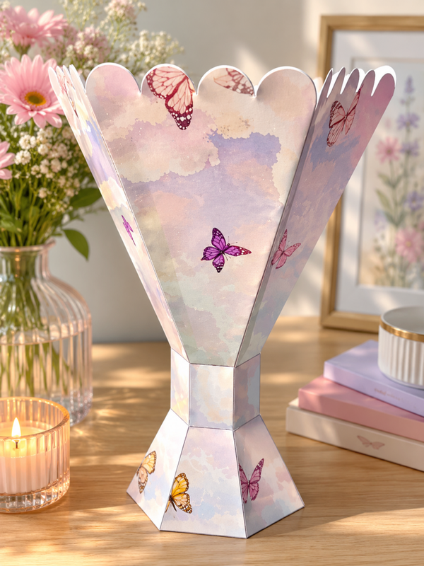 🦋 Schmetterlings-Blumenstrauß
