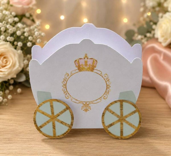 👑 Märchenkutsche – Geschenkbox