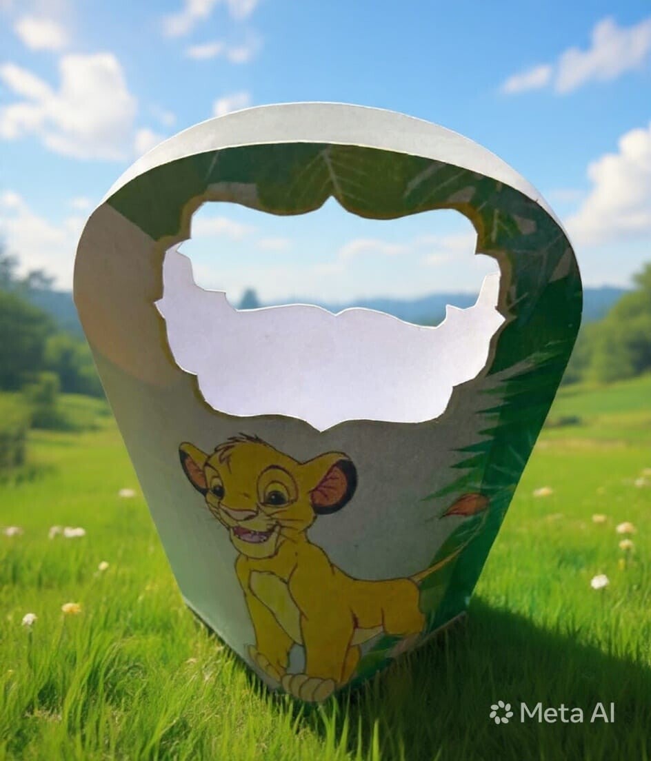 🦁 Handgemachtes Simba-Körbchen🦁