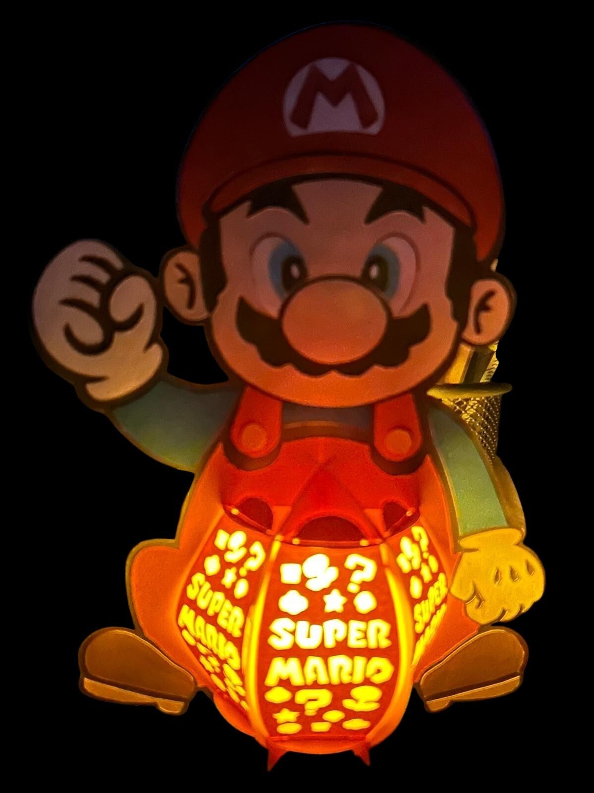 Deko-Laterne - Super Mario