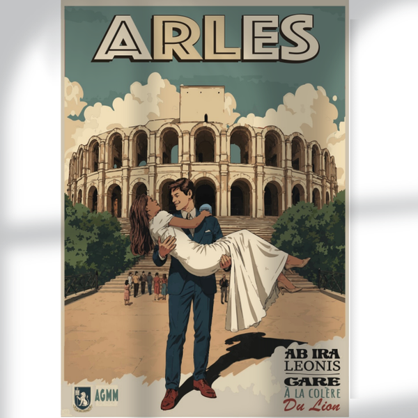 Arles – Affiche illustrée