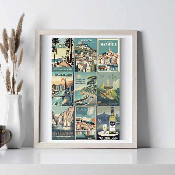 Pack 9 cartes postales (format 10,5 × 15 cm)