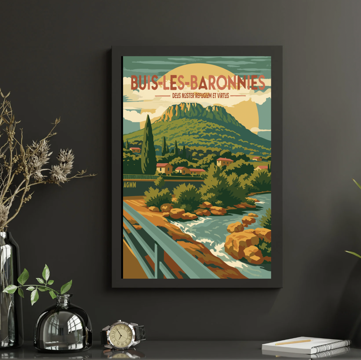 Buis-les-Baronnies La Nature - Affiche