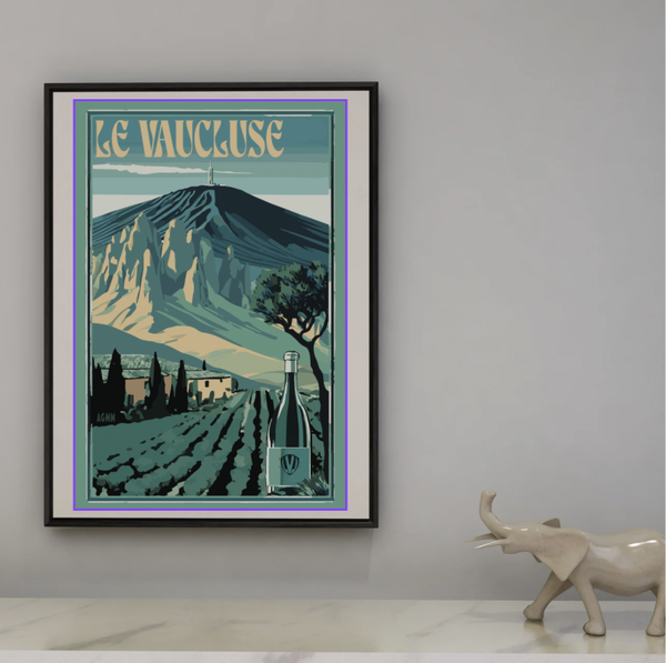 Le Vaucluse - LVL - Affiche