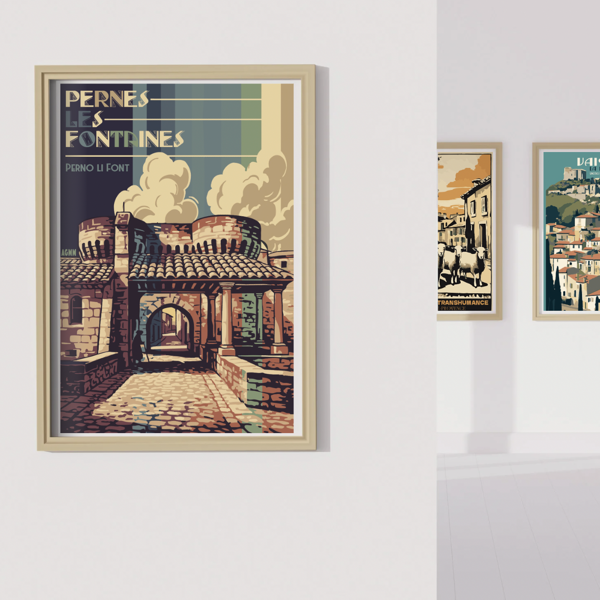 Pernes-les-Fontaines - Affiche