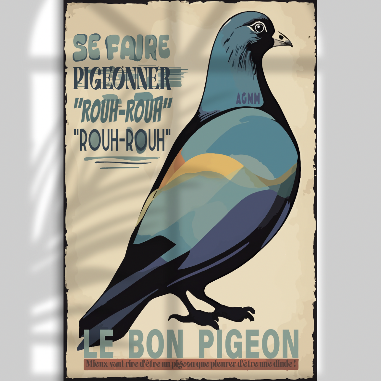 Se faire pigeonner - Affiche