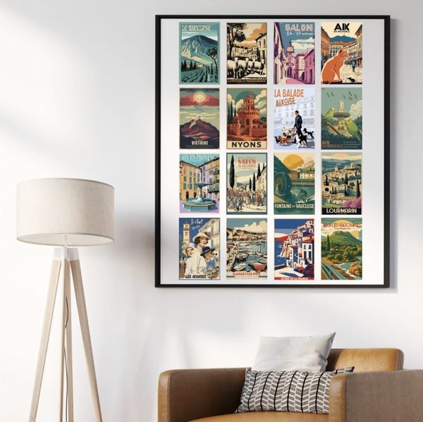 Pack 16 cartes postales (format 10,5 × 15 cm)