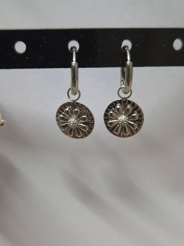 Oorbellen stainless steel