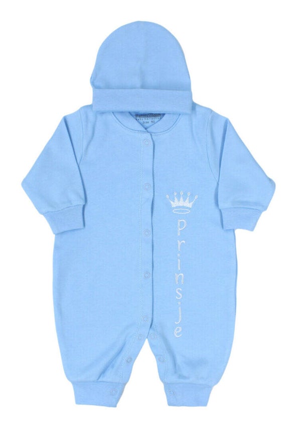 2-delig boxpakje prinsje, blauw