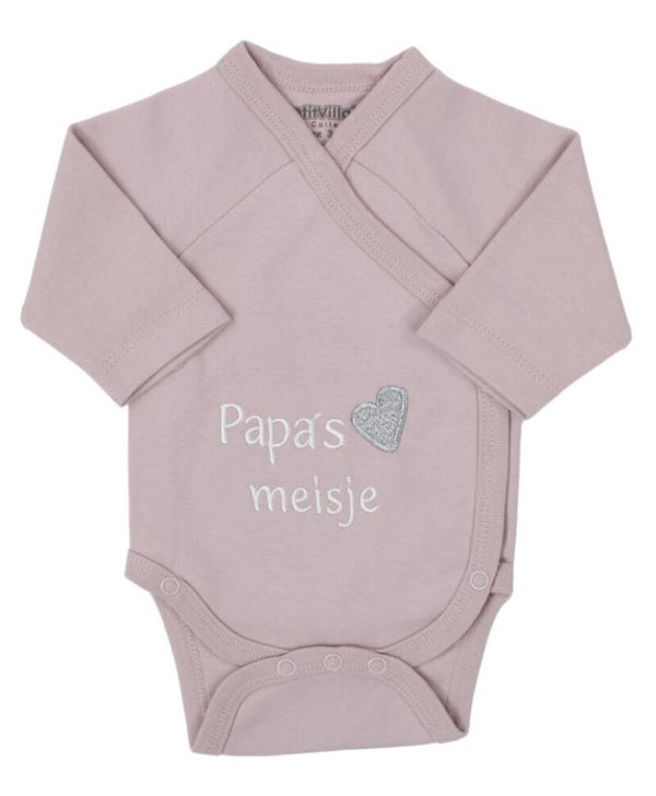 Romper papa's meisje, oudroze