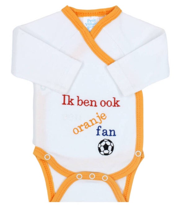 Romper oranje fan