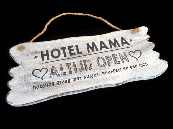 bordje hangend hotel mama *1695