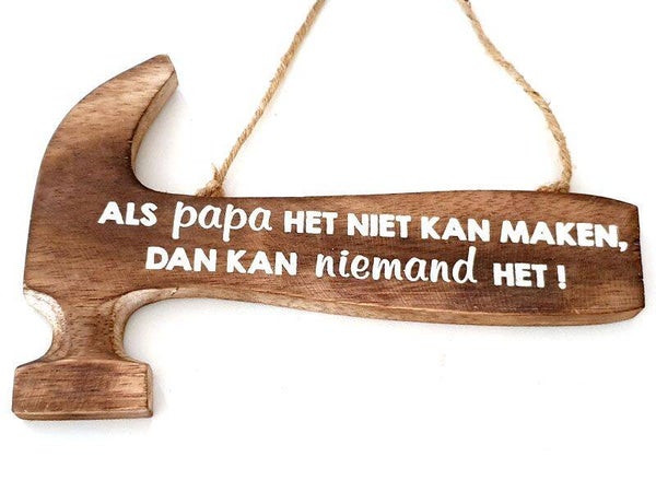 hamer  als papa niet kan maken *5048