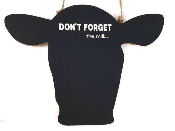 krijtbord koe don t forget *7673