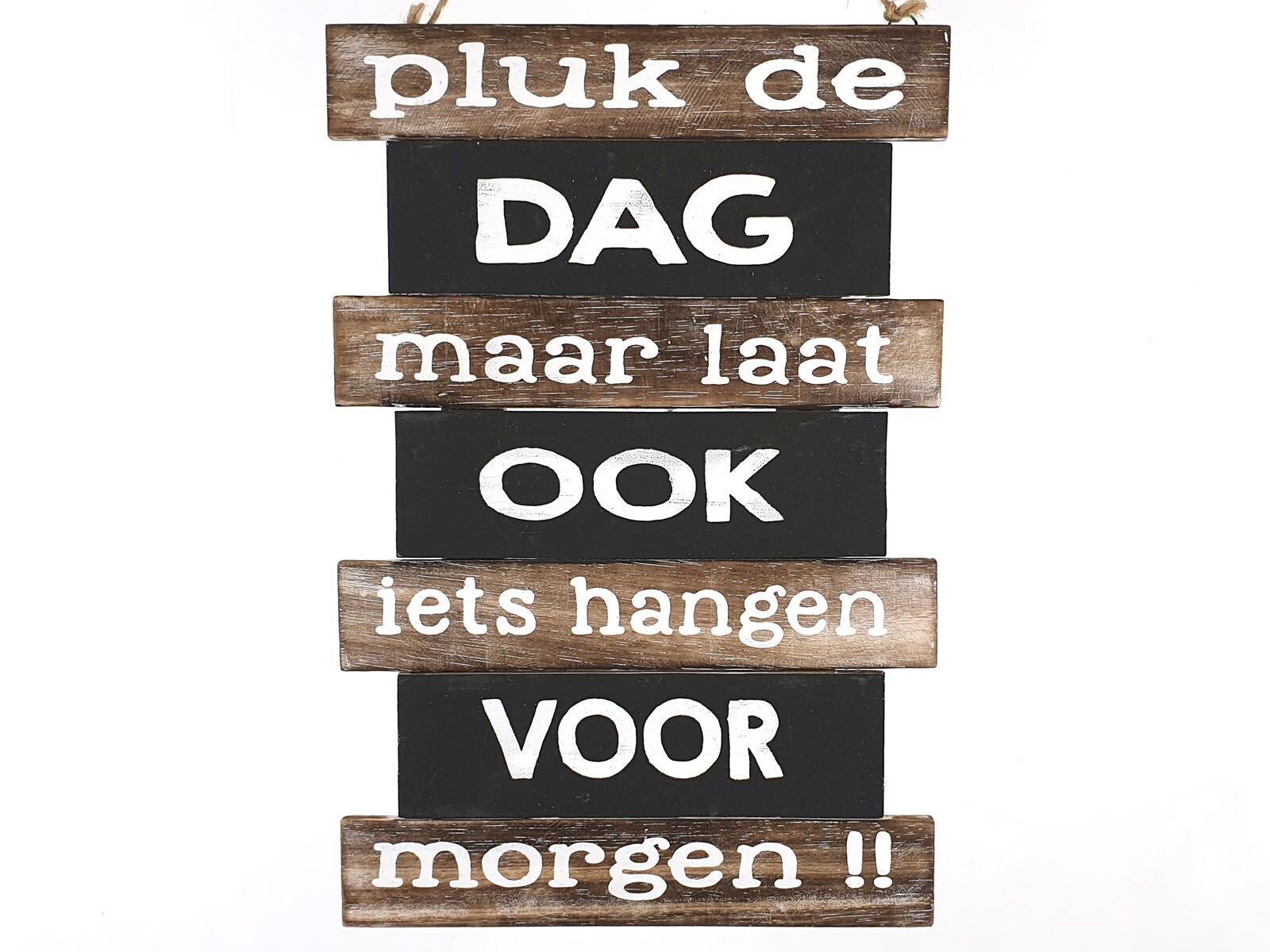 tekstbord pluk de dag *7758